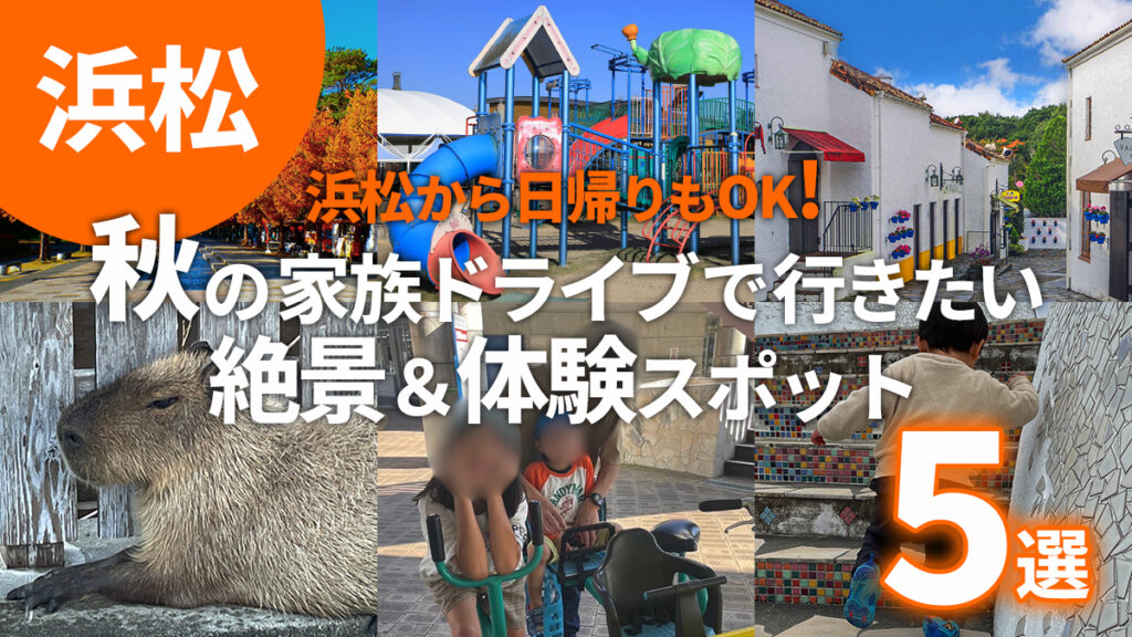 浜松から日帰りもOK!秋の家族ドライブで行きたい絶景&体験スポット5選サムネイル