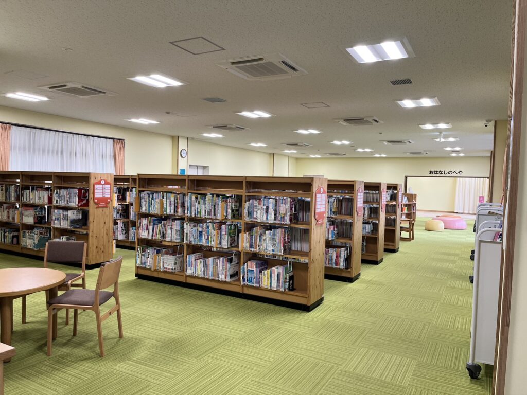 『こども としょかん』全体の様子